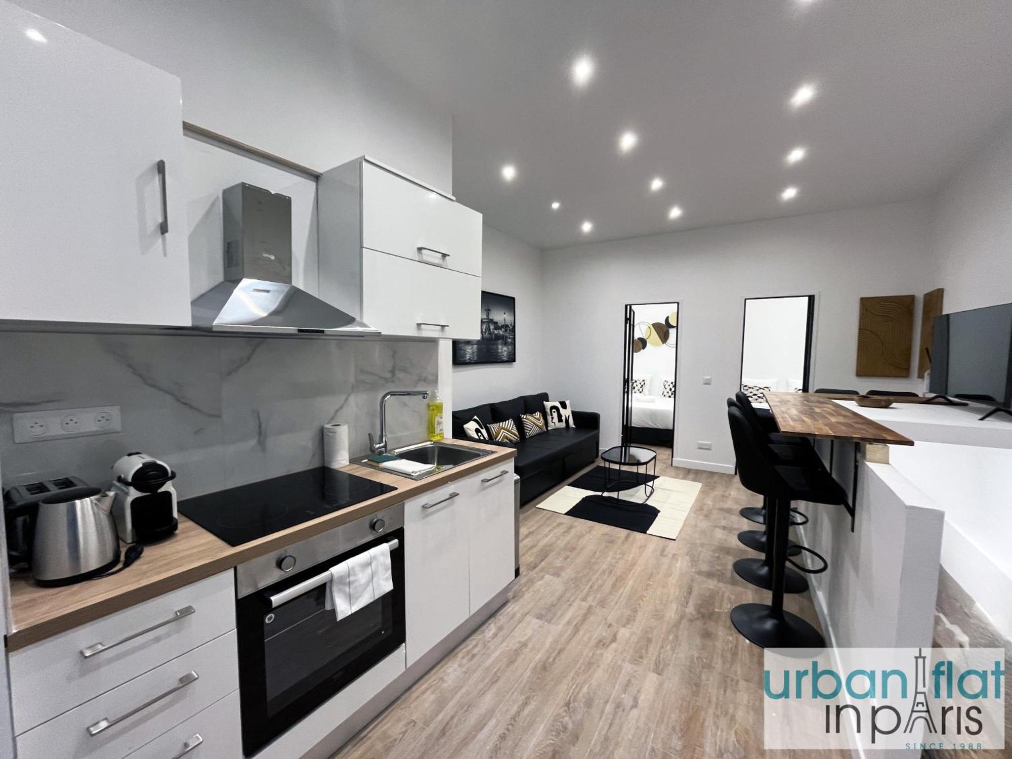 Urban Flat 01 - Charming 2 Bedroom Flat In Montorgueil ปารีส ภายนอก รูปภาพ